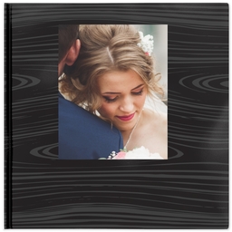 12x12 Hard Cover Photo Book with Onyx and Pearls design