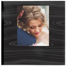 8x8 Hard Cover Photo Book with Onyx and Pearls design