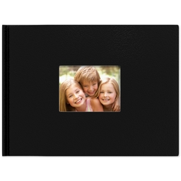 8x11 Leather Cover Photo Book with Prisms and Arrows design