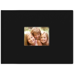 Same-Day 8x11 Linen Cover Photo Book with Prisms and Arrows design