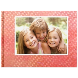 8x11 Hard Cover Photo Book with Pastel Pop design