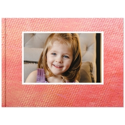 8x11 Soft Cover Photo Book with Pastel Pop design