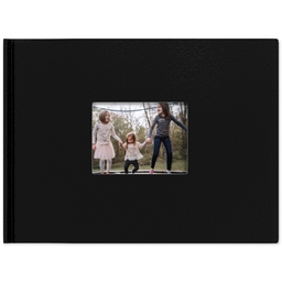 8x11 Leather Cover Photo Book with Vintage Americana design