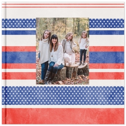 8x8 Soft Cover Photo Book with Vintage Americana design