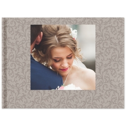 8x11 Layflat Photo Book with Wedding design