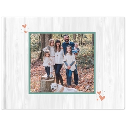 11x14 Layflat Photo Book with Forever Family design