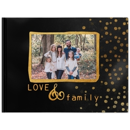 11x14 Layflat Photo Book with Golden Moments design