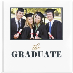 12x12 Hard Cover Photo Book with Graduation Time design