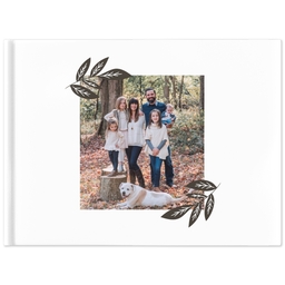 8x11 Layflat Photo Book, Matte Finish Cover with Family is Everything design