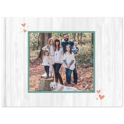 8x11 Premium Layflat Photo Book with Forever Family design