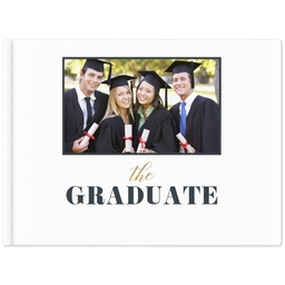 8x11 Premium Layflat Photo Book with Graduation Time design