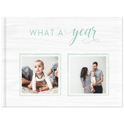 8x11 Premium Layflat Photo Book with What a Year design