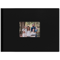 8x11 Leather Cover Photo Book with Family is Everything design