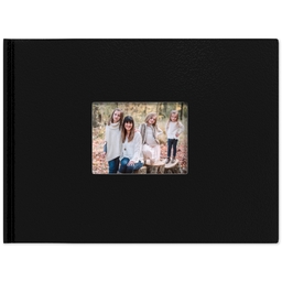 8x11 Leather Cover Photo Book with Forever Family design