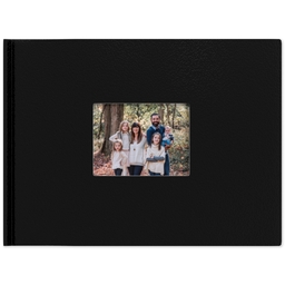 8x11 Leather Cover Photo Book with Golden Moments design