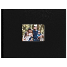 8x11 Leather Cover Photo Book with Scenes to be Seen design