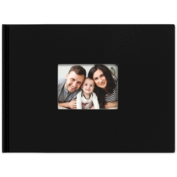 8x11 Leather Cover Photo Book with What a Year design