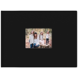 8x11 Linen Cover Photo Book with Forever Family design