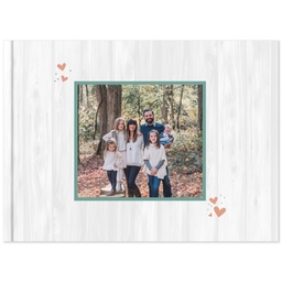 8x11 Soft Cover Photo Book with Forever Family design