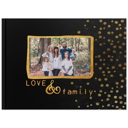 8x11 Soft Cover Photo Book with Golden Moments design