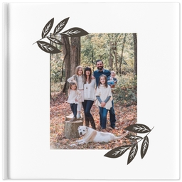 8x8 Hard Cover Photo Book with Family is Everything design
