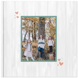 8x8 Soft Cover Photo Book with Forever Family design