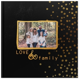 8x8 Soft Cover Photo Book with Golden Moments design