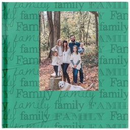 8x8 Hard Cover Photo Book with Family Life design