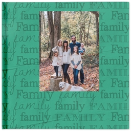 12x12 Hard Cover Photo Book, Matte Finish Cover with Family Life design