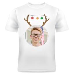 Photo T-Shirt, Adult Small with Antler Cheer design