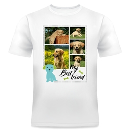 Photo T-Shirt, Adult Small with Doggy Best Friend design