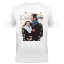 Photo T-Shirt, Adult Small with Geometric Frame design