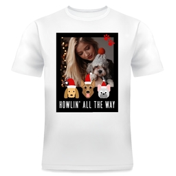Photo T-Shirt, Adult Small with Howlin All the Way design