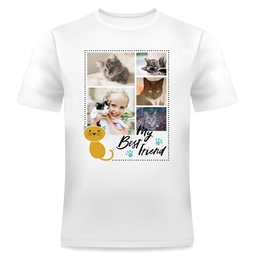 Photo T-Shirt, Adult Small with Kitty Best Friend design