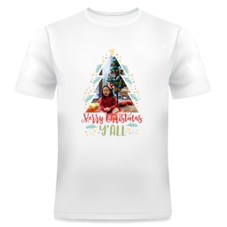 Photo T-Shirt, Adult Small with Merry Xmas Tree design
