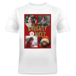 Photo T-Shirt, Adult Small with Santa's Question design