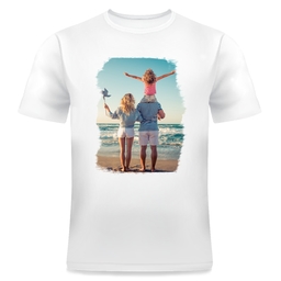 Photo T-Shirt, Adult Small with Brushed Edges design