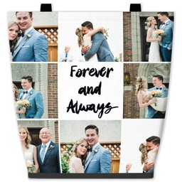 16x16 Canvas Tote with Forever And Always design