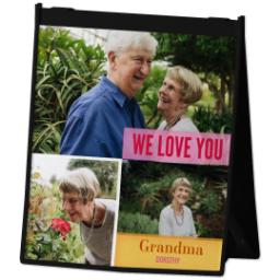 Thumbnail for Reusable Grocery Bag with Grandma Love design 2