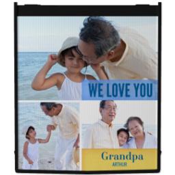 Thumbnail for Reusable Grocery Bag with Grandpa Love design 1