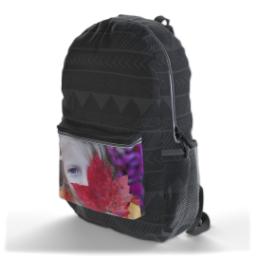 Thumbnail for Custom Photo Backpacks with Aztec Photo design 3