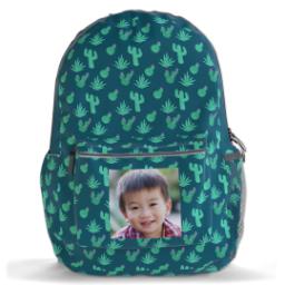 Thumbnail for Custom Photo Backpacks with Cactus design 1