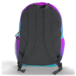 Thumbnail for Custom Photo Backpacks with Ombre Rad design 4
