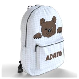 Thumbnail for Custom Photo Backpacks with Peeking Bear design 2