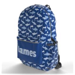 Thumbnail for Custom Photo Backpacks with Sharks design 3