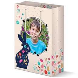 Gift Bag - Matte with Alpine Bunny design