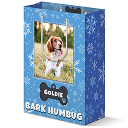 Gift Bag - Matte with Bark Humbug design