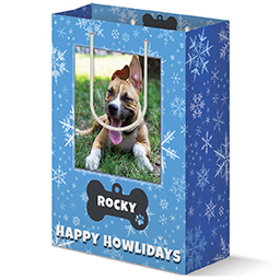 Gift Bag - Matte with Happy Howlidays design