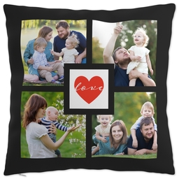 20x20 Throw Pillow with Love Always design