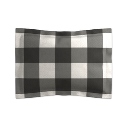 Microfiber Photo Pillow Sham, Standard with Buffalo Check design